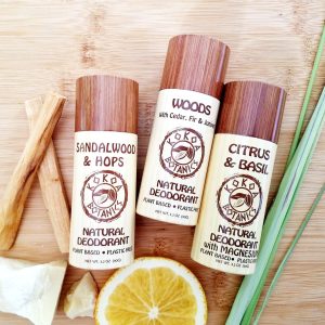 Natural Deodorant 3 Pack - Gift Set - Artisan Skin Care - Gift for Men- Vegan